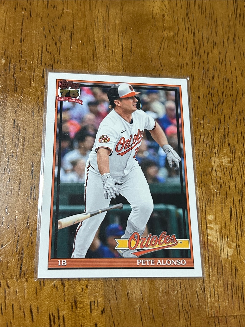 Topps Orioles Pete Alonso Baseball Card - 2026
